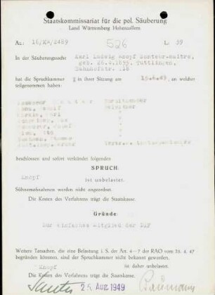 Knopf, Karl Ludwig