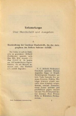 Wilibald Pirckheimers Schweizerkrieg