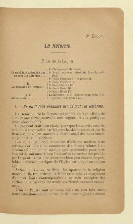 La Réforme