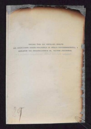 1925/26: Bericht über das Schuljahr ... - 1925/26