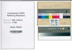 Entnazifizierung Martin Heise , geb. 01.07.1891 (Beamter)