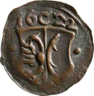 Münze, Pfennig, 1622
