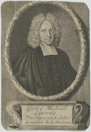 Bildnis des Georg Michael Laurenti
