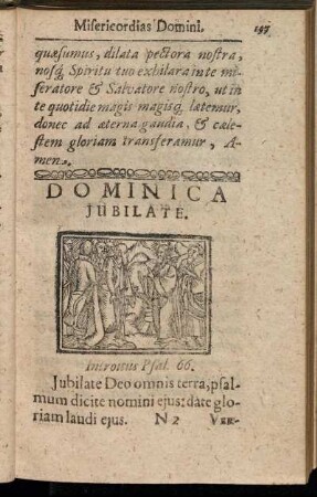 Dominica Jubilate.