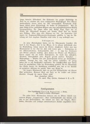 Handgranaten