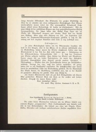 Handgranaten