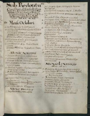 Winterhalbjahr 1620/1621. Rektorat Christoph Besold