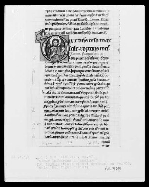 Commentarius in Psalmos — Commentarius in Psalmos, Folio 182Buchseite