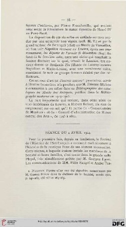 Séance du 4 avril 1924