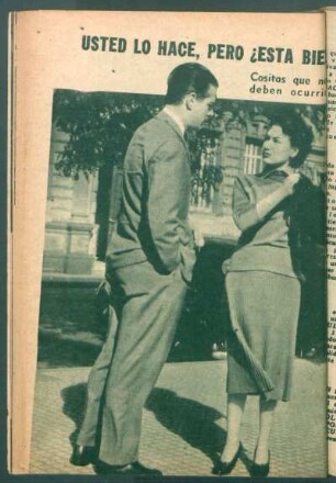 Usted lo hace, pero ¿está bien? : Cositas que no deben ocurrir
