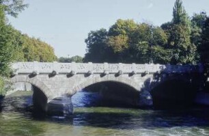 Maximilianbrücke ü. d. Isar in München