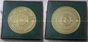 Gedenkmedaille "40 Jahre VdgB"
