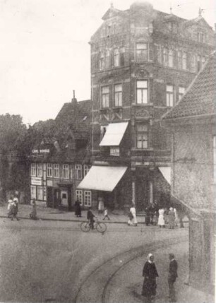 Hornsches Tor, Eingang zur Langen Straße. Detmold