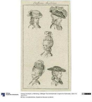 Göttinger Taschenkalender: Englische Hutmoden