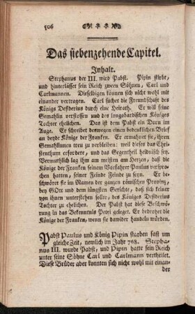 Das siebenzehende Capitel.