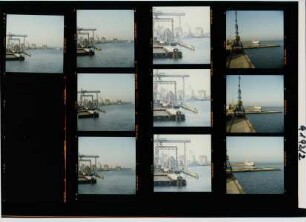 Anleger und Kaimauer, Stralsund, 1992