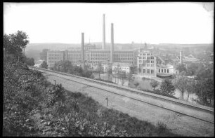 Lunzenau. Weberei und Papierfabrik