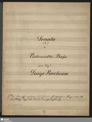 Sonatas - Mus.3490-R-7 : vlc, b; GerB 19
