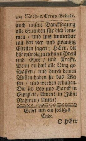 Sterbe-Gebete.