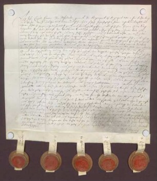 Instrumentum probationis des Johann Leopold Erasmus von Nesselrode gen. Hugenpoet.