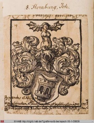 Wappen des Joh. Hornburg