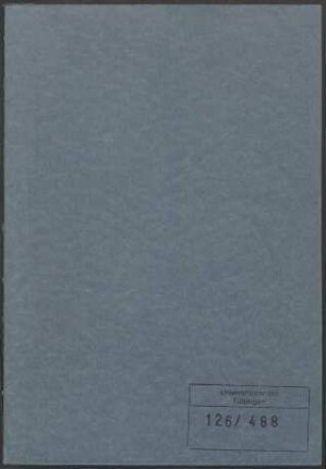Traugott Konstantin Österreich (1880-1949). Personalakte des Lehrkörpers : Akte betreffend Traugott Konstantin Österreich, ordentlicher Professor für Philosophie