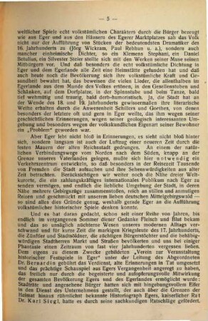Die Wallenstein-Festspiele in Eger im Jahre 1908