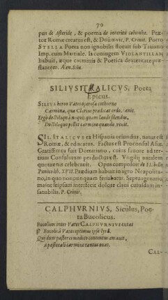 Silius Italicus