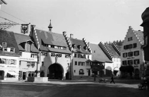 Löffingen: Marktplatz und Tor