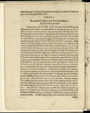 Thesis I. - Thes. XLII.