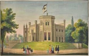 Schloss Babelsberg von Nordwesten