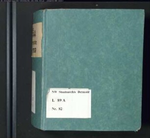 Gogerichtsregister Vogtei Detmold