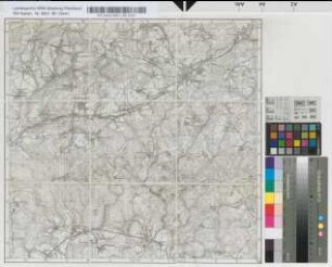 [Topographische Karte 1 : 25.000 (Meßtischblätter): Nördliche Rheinprovinz und südliches Westfalen]. [2975], 5111 Waldbröl 50°48'- 7°30'.