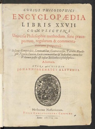 [1/2]: Cursus Philosophici Encyclopaedia