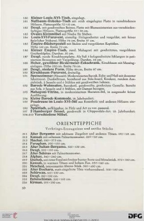 Orientteppiche (Nr. 211-249)