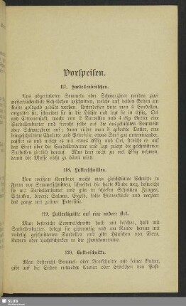 Vorspeisen