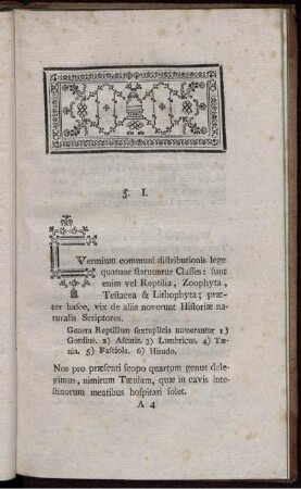 Dissertatio De Verme Taenia Dicto.