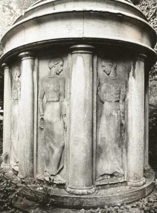 Dresden. Park der Villa Stockhausen (Lingnerschloss). Lingner-Mausoleum