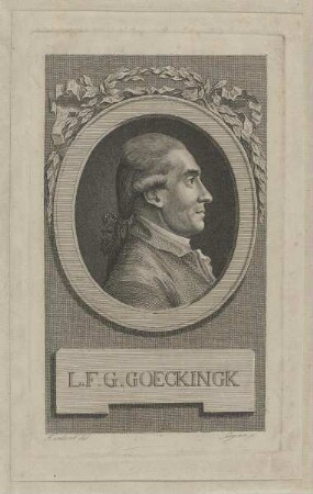 Bildnis des L. F. G. Goeckingk