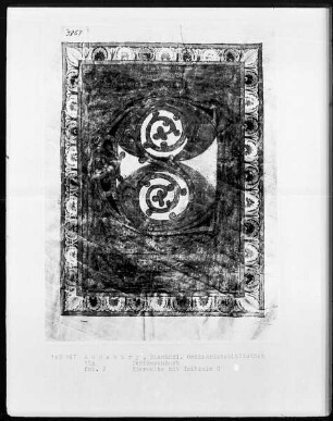 Perikopenbuch — Initialzierseite mit Initiale C, Folio 2recto