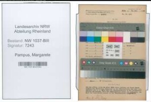 Entnazifizierung Margarete Pampus , geb. 23.11.1907 ()