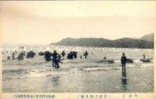 Ansicht aus Tokushima, Strand