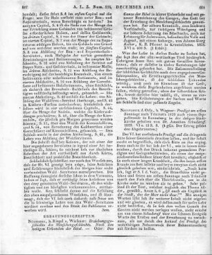 Schuderoff, J. G. J.: Predigt am ersten Sonntage nach Trinitatis 1829 nach einem Doppelbrande in Ronneburg in der dasigen Stadtkirche gehalten. Neustadt an der Orla: Wagner 1829