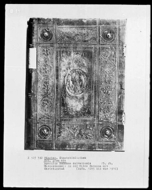 Speculum humanae salvationis — Bucheinband