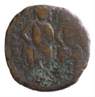 Münze, 20 Nummi, 574/78