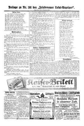 Beilage zu Nr. 301