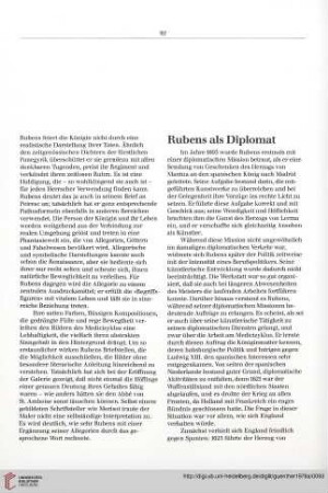 Rubens als Diplomat