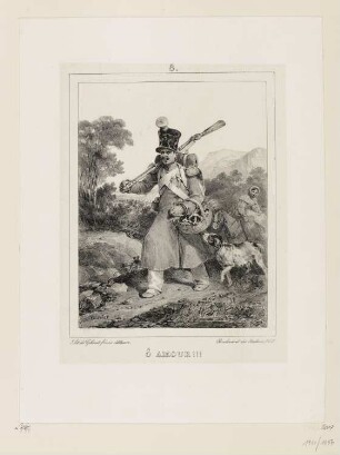 Folgen der Liebe, Blatt 8 der Folge "Lithographisches Album"