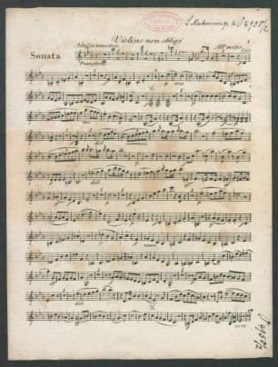Violino non obligé