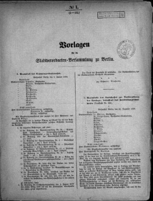 No. 1(1-10), 7. Januar 1882